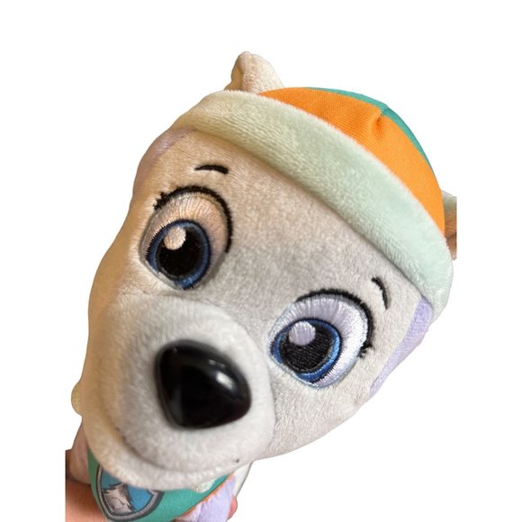 Spin Master Paw Patrol Everest Plush 8" Multicolor Fabric Eyes Hard Nose Toy - Picture 1 of 8